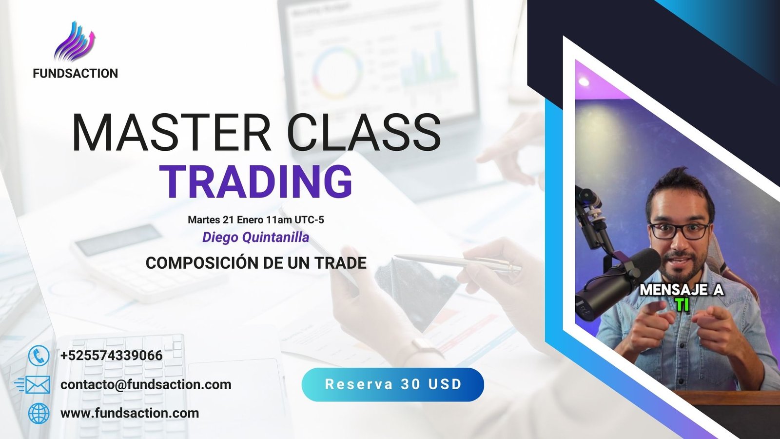 MASTERCLASS – 21/01/2025 «Composición de un trade»